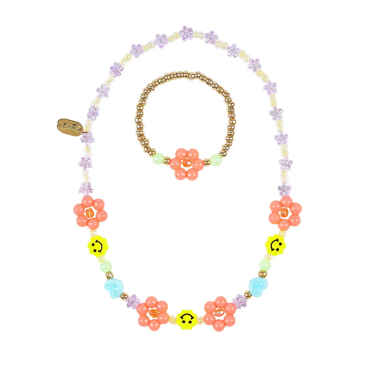 Souza! Nora set collana bracciale fiori smile