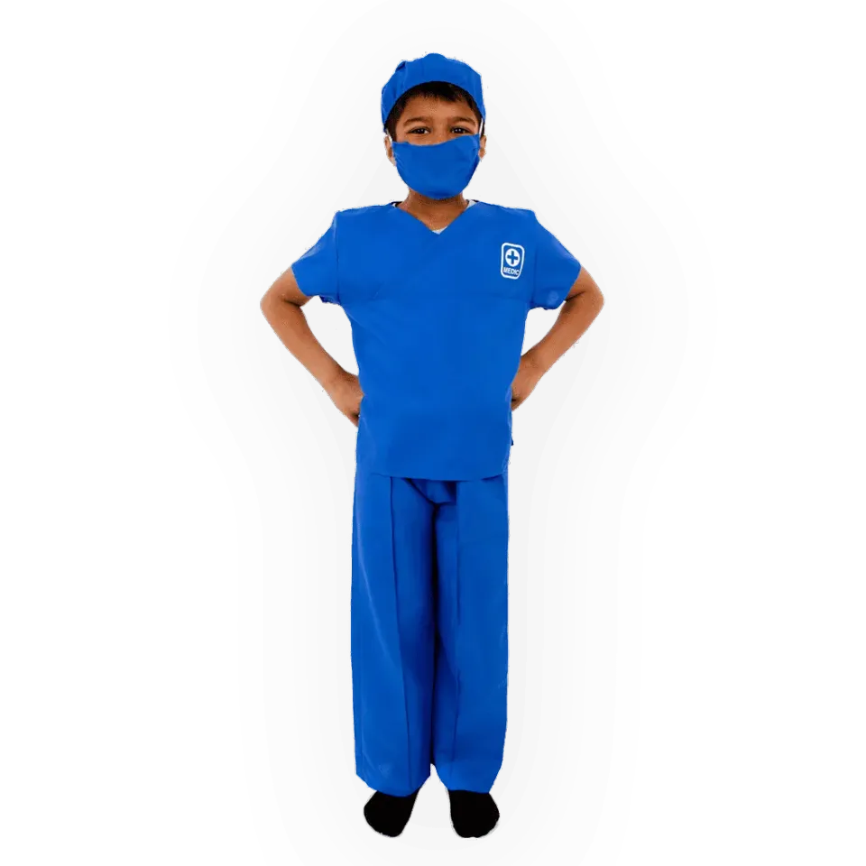 Pretend to Bee Medic costume medico blu con maschera