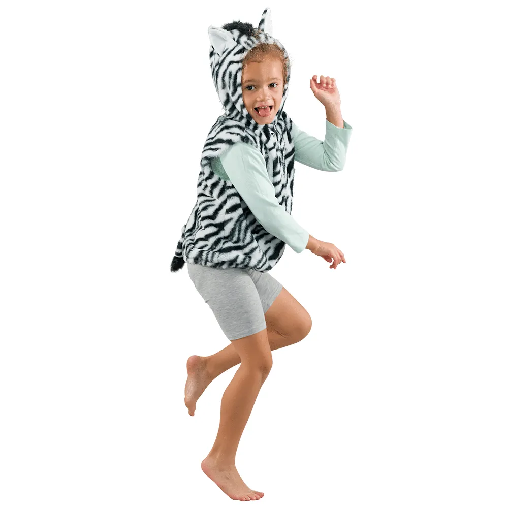 Pretend to Bee Zebra Top costume bambino con cappuccio