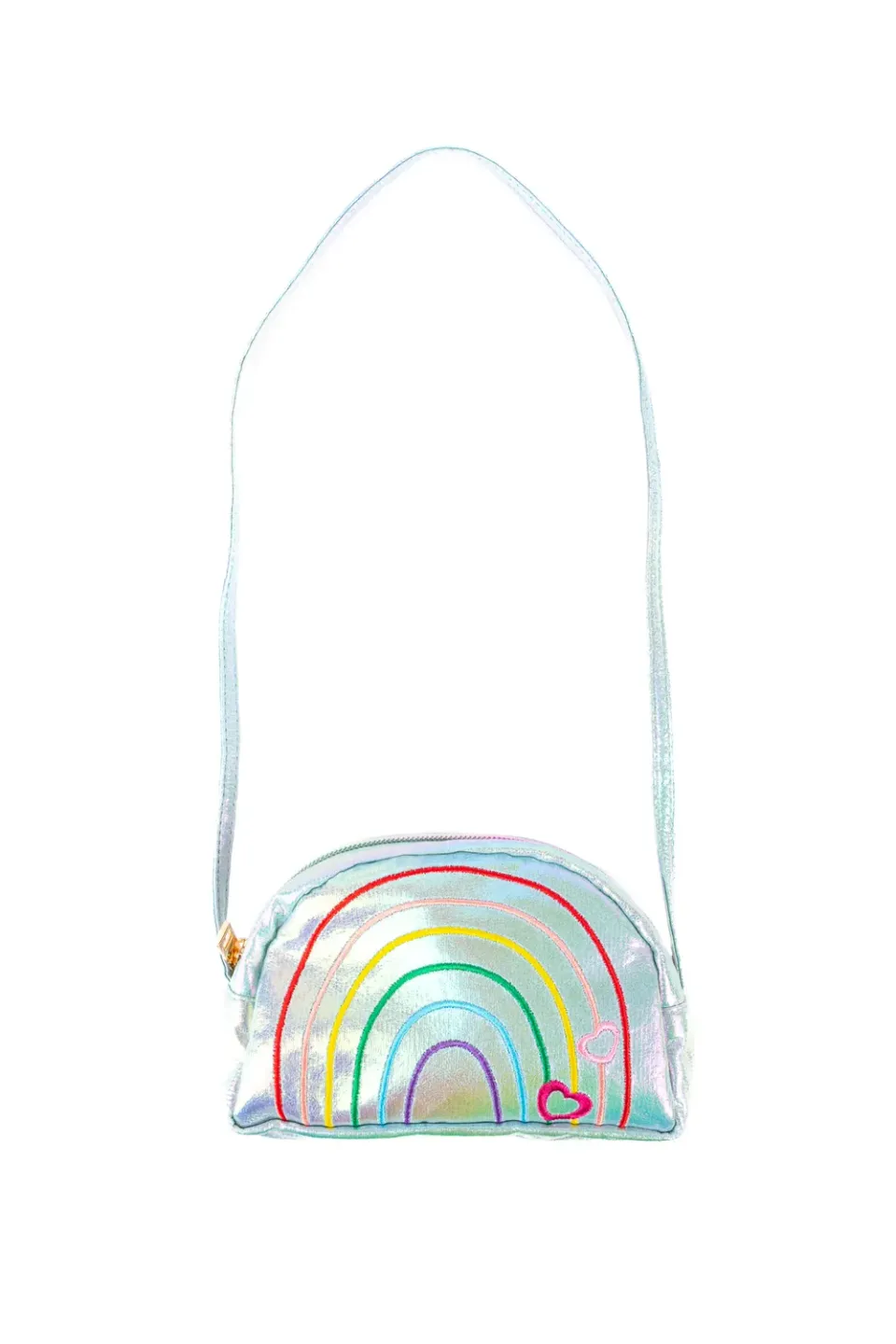Great Pretenders Magical Rainbow borsetta arcobaleno con zip
