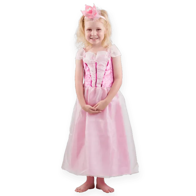 PRETEND TO BEE Pink Princess vestito principessa bimba