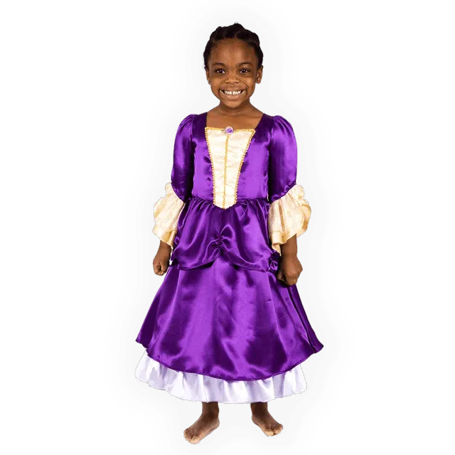 Pretend to Bee Victorian Lady costume bambina viola