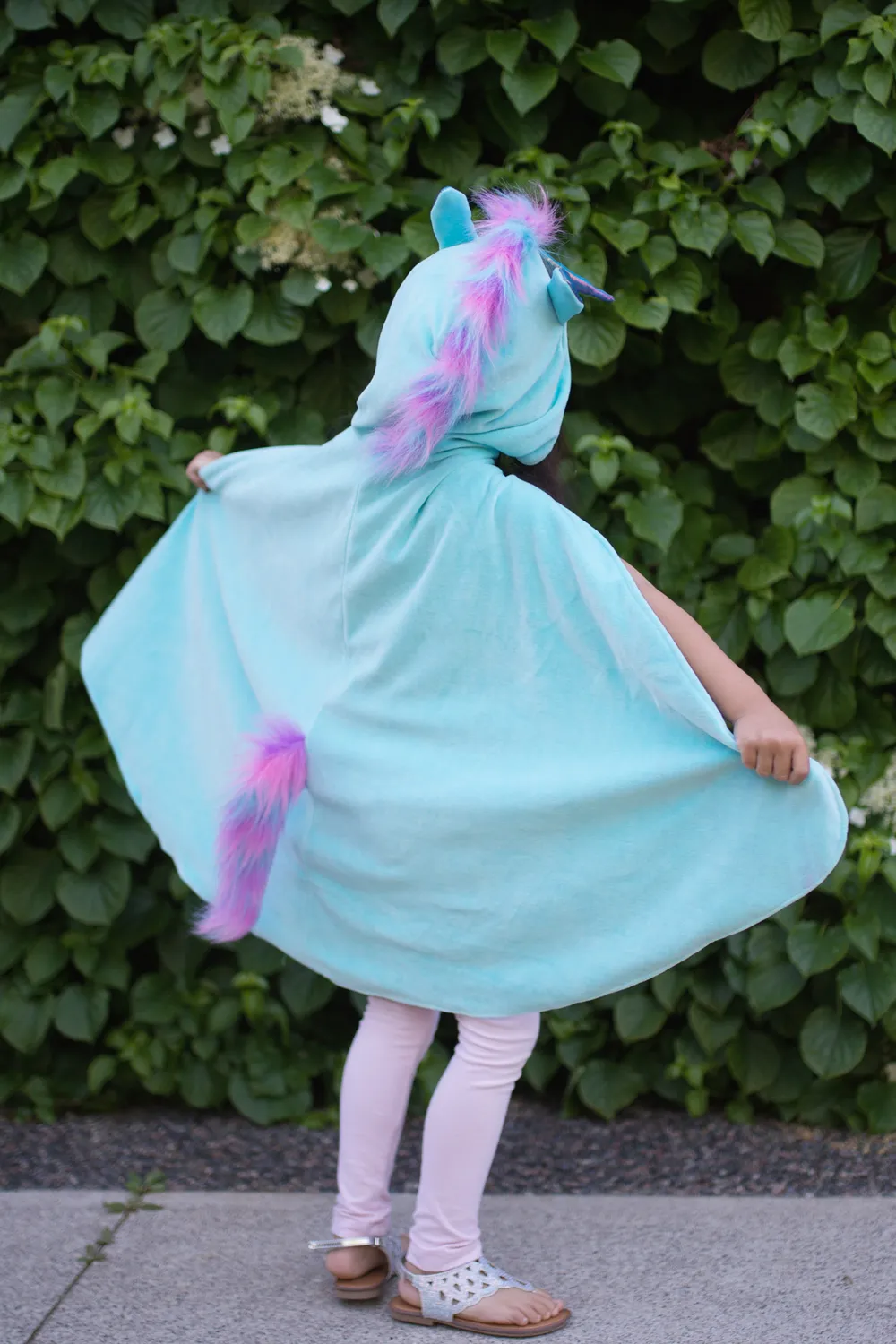 Great Pretenders Unicorn Dragon mantello reversibile bambina