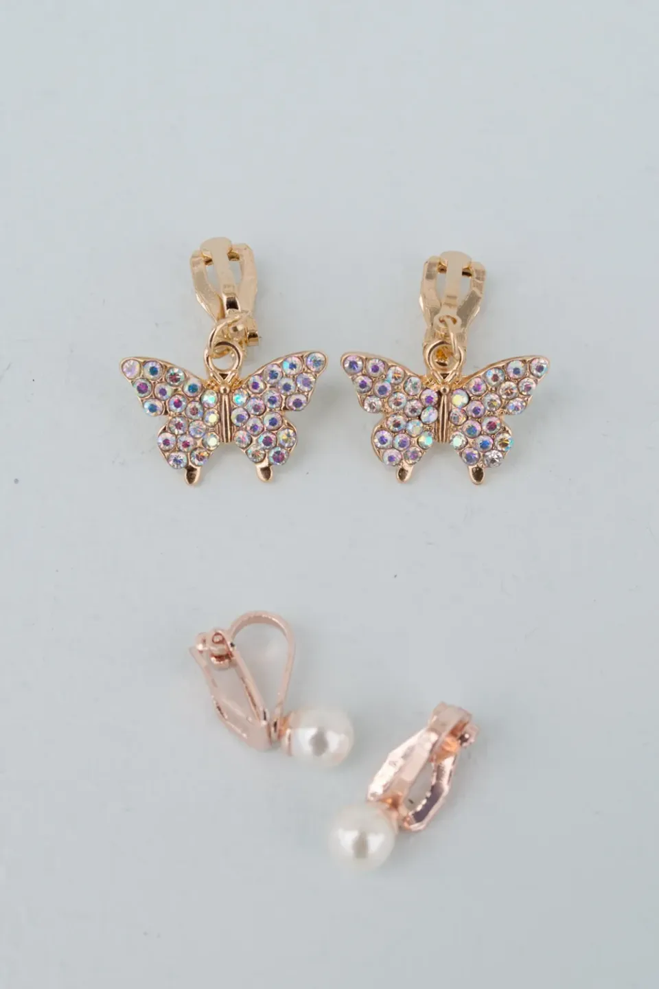 Great Pretenders Boutique Butterfly orecchini clip farfalla