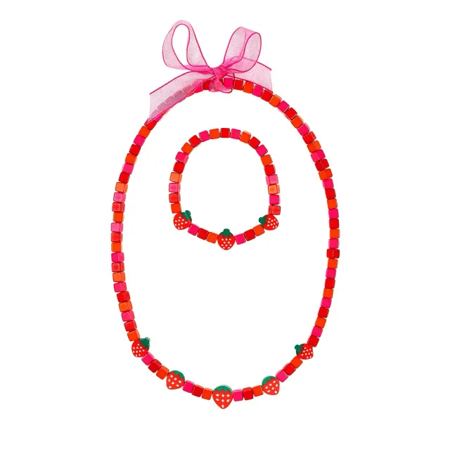 Souza! Anje Strawberry set collana bracciale 1 set