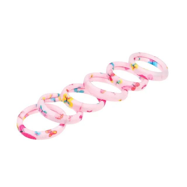 Souza! Dylana elastici capelli rosa 6 pezzi