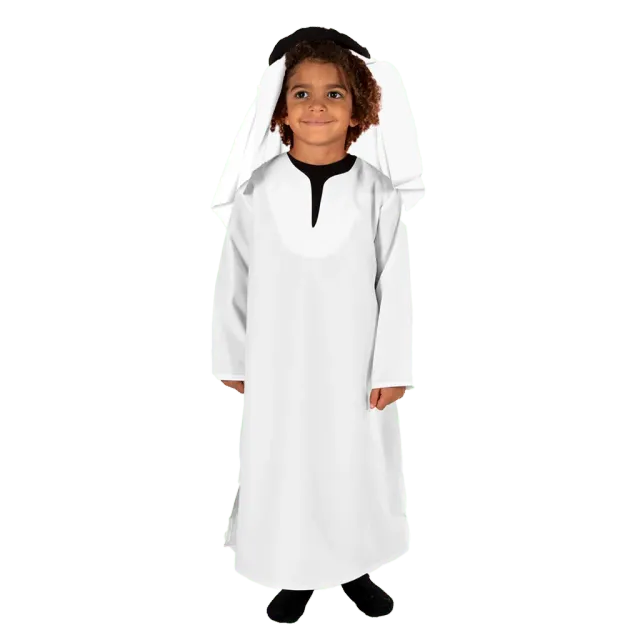 Pretend to Bee Thobe costume arabo con copricapo