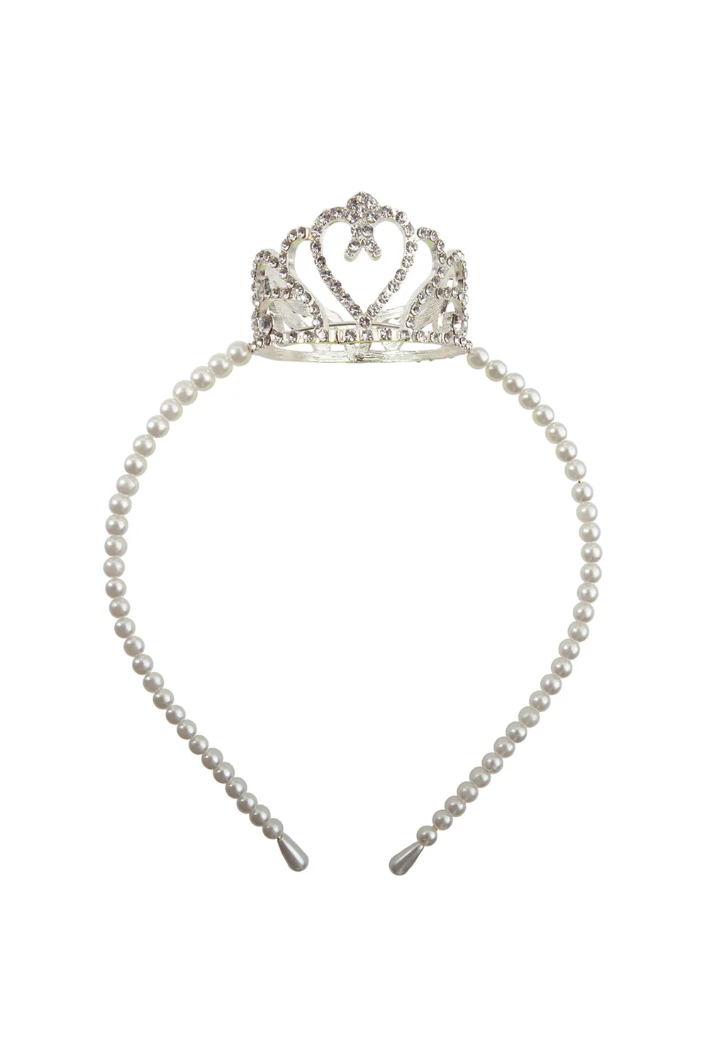 Great Pretenders Boutique Pretty Petite cerchietto corona perle