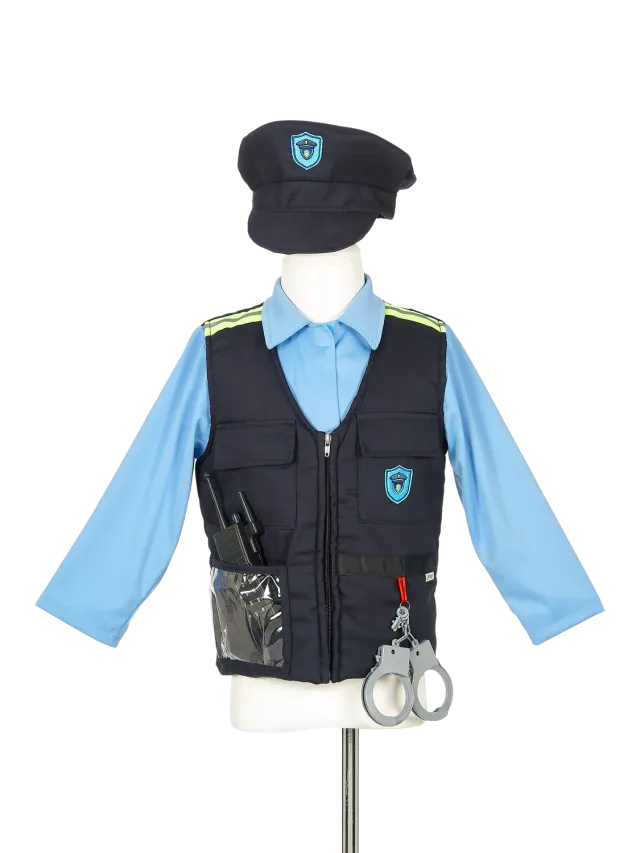 Souza! Policeman Set costume poliziotto blu