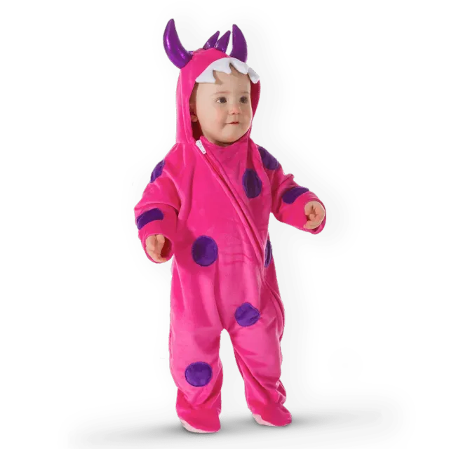 Pretend to Bee Little Monster tuta bebè con stivaletti