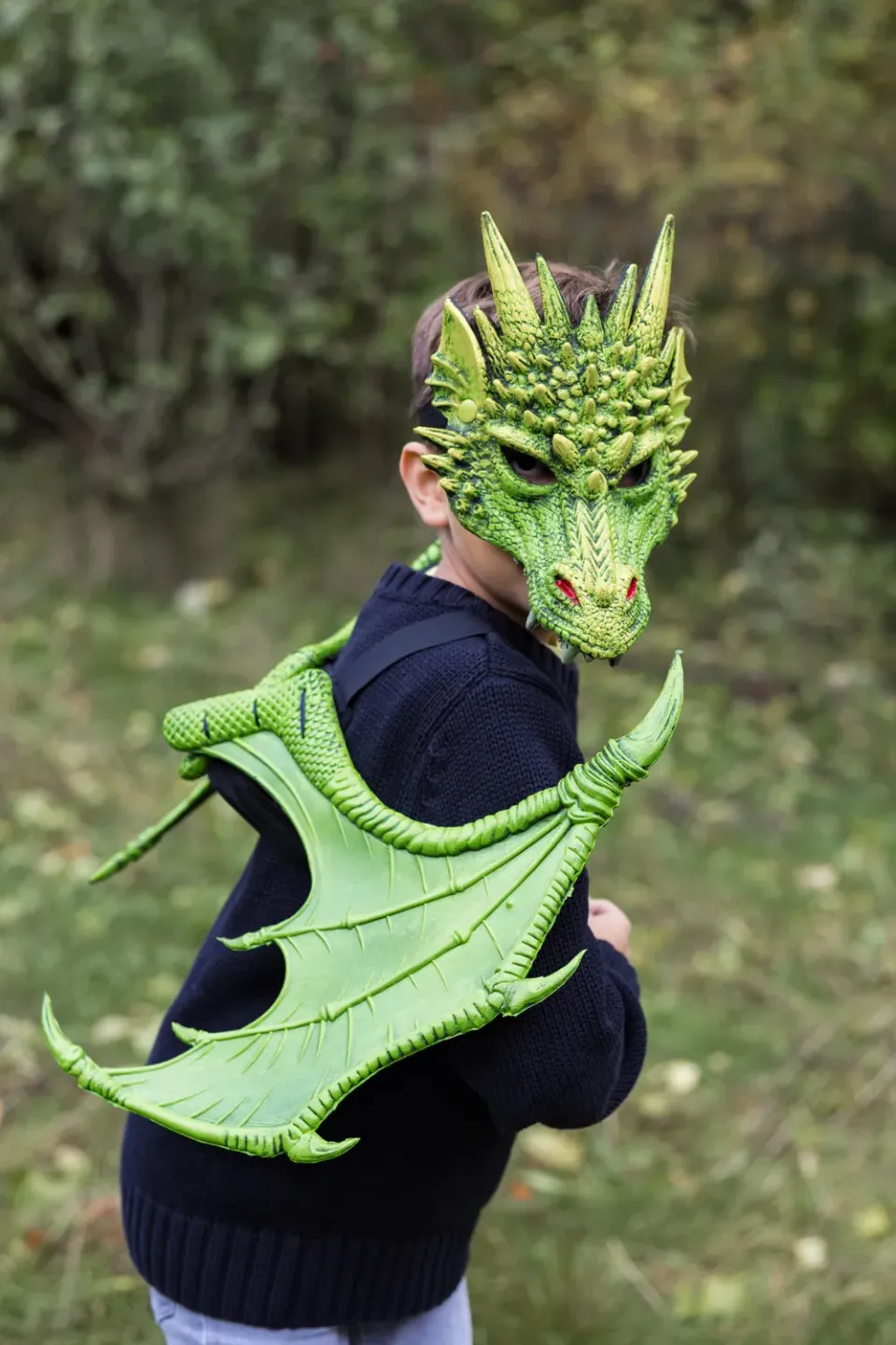 Great Pretenders Green Dragon ali drago verdi con squame