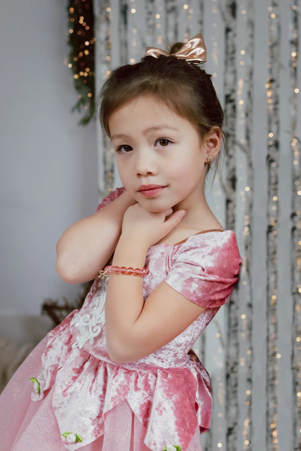 Great Pretenders Precious Bows bracciale fiocchi rosso