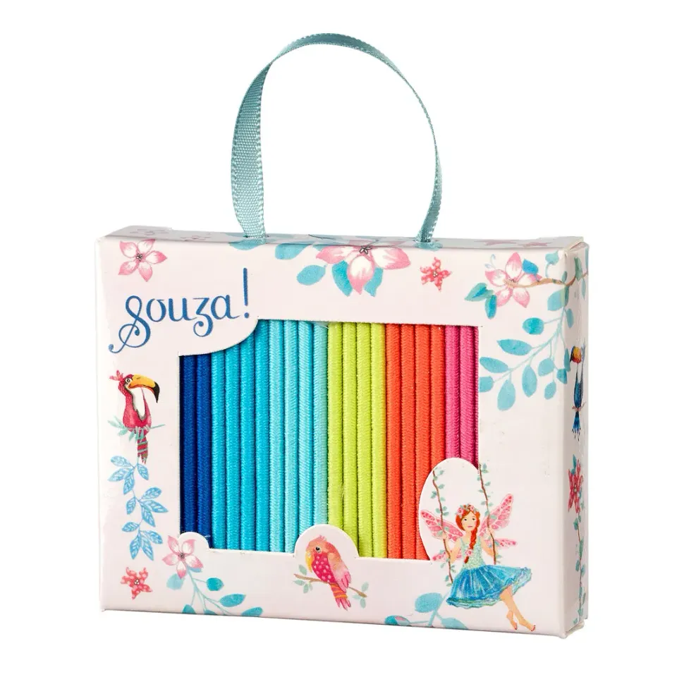 Souza Mara elastici capelli bimba multicolore 24 pz
