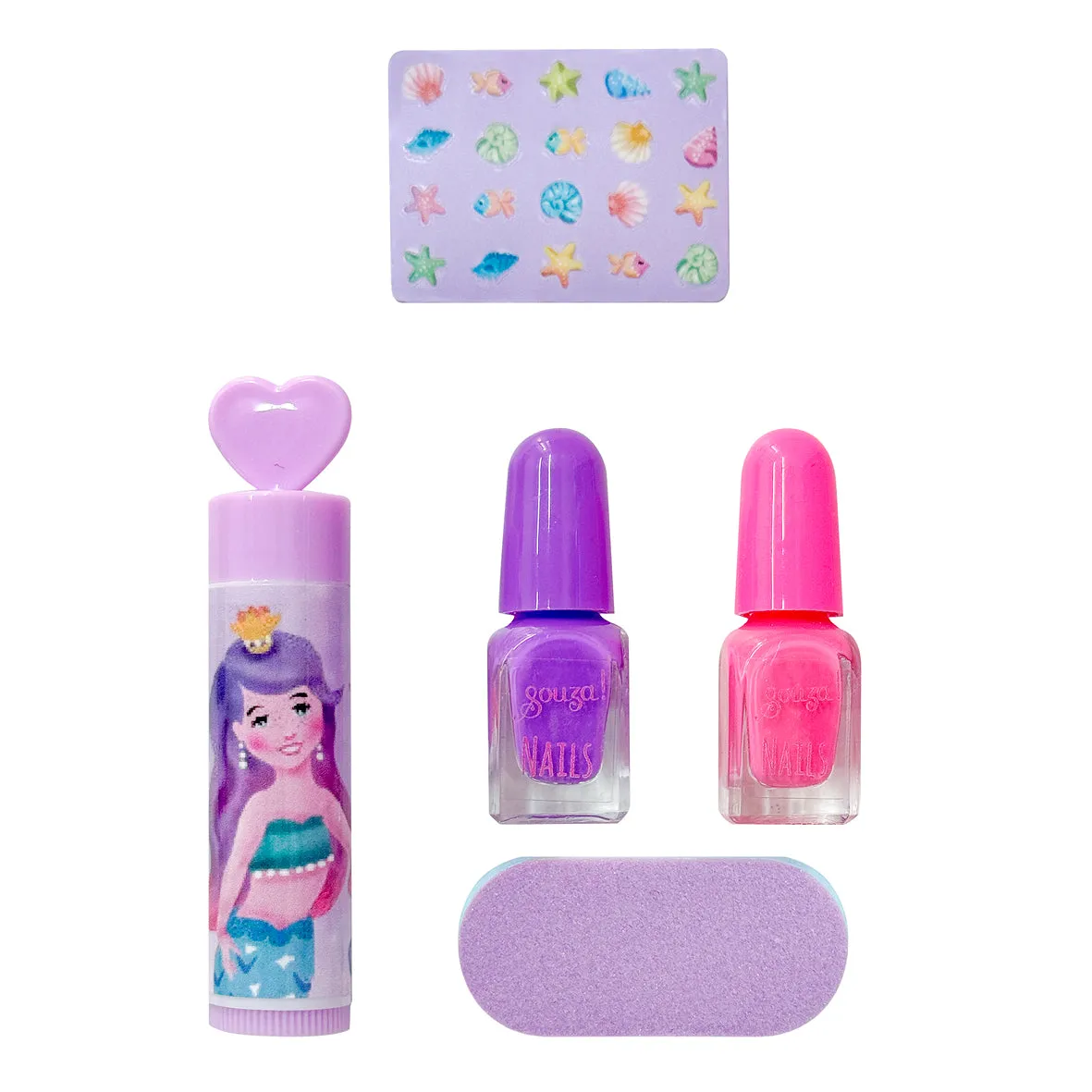 Souza Lips & nails Mermaid set trucco bimba sirena 1 pz