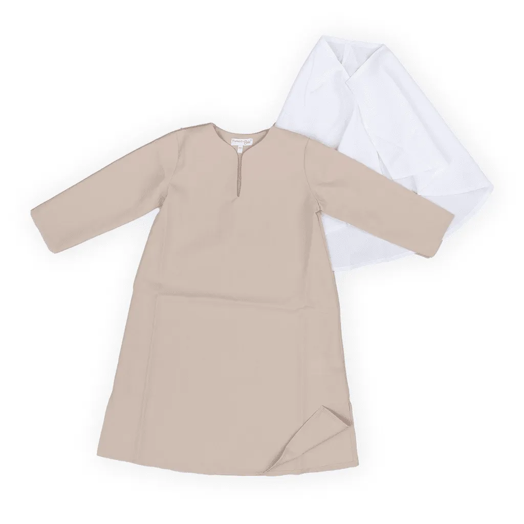 Pretend to Bee Abaya e Hijab costume bambina 2 pezzi riciclato