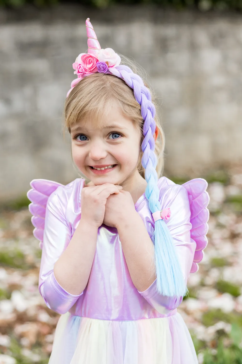 Great Pretenders Unicorn Princess treccia capelli