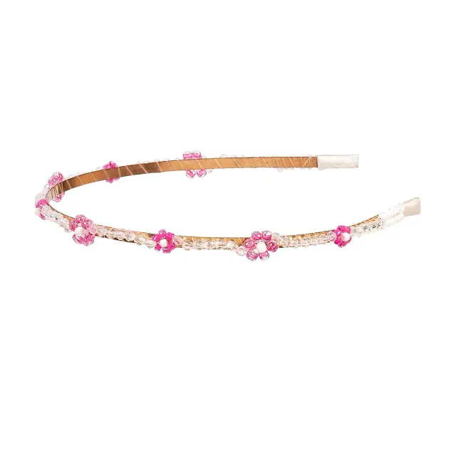 Souza! Janne Flower Pink diadema fiori rosa