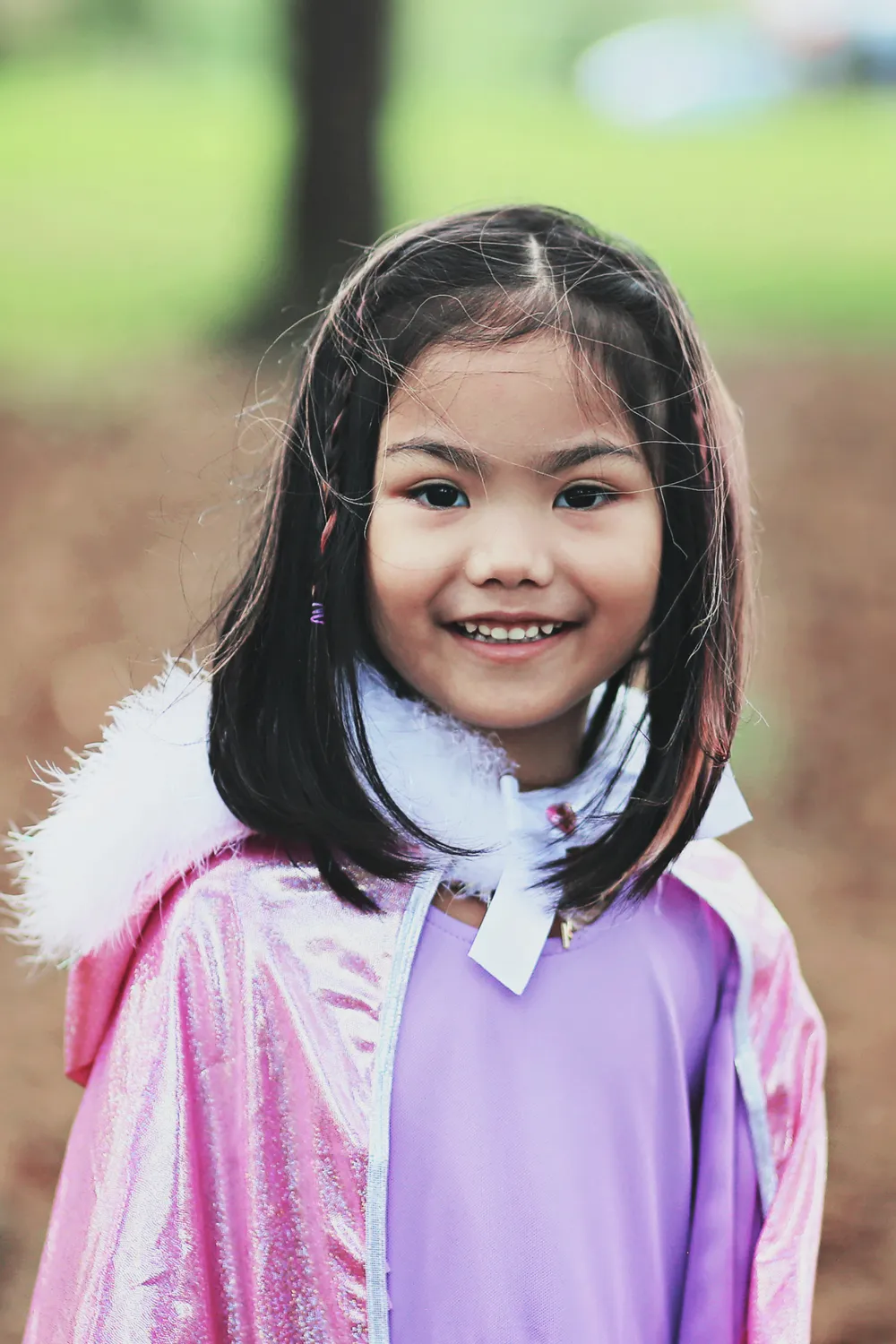 Great Pretenders Glitter Princess Cape mantello rosa