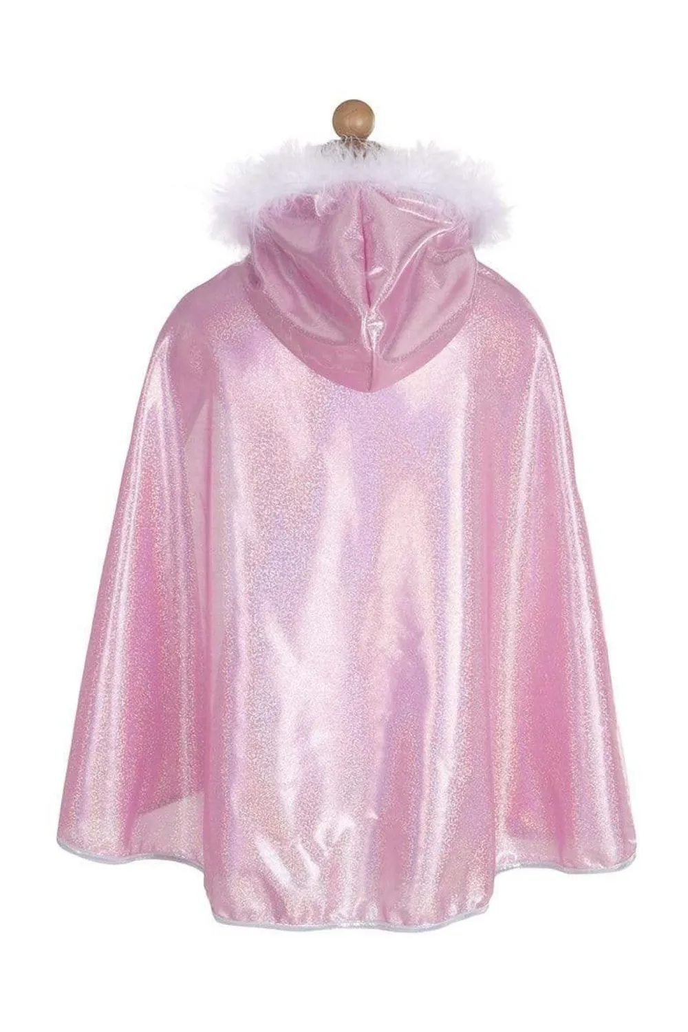 Great Pretenders Glitter Princess Cape mantello rosa