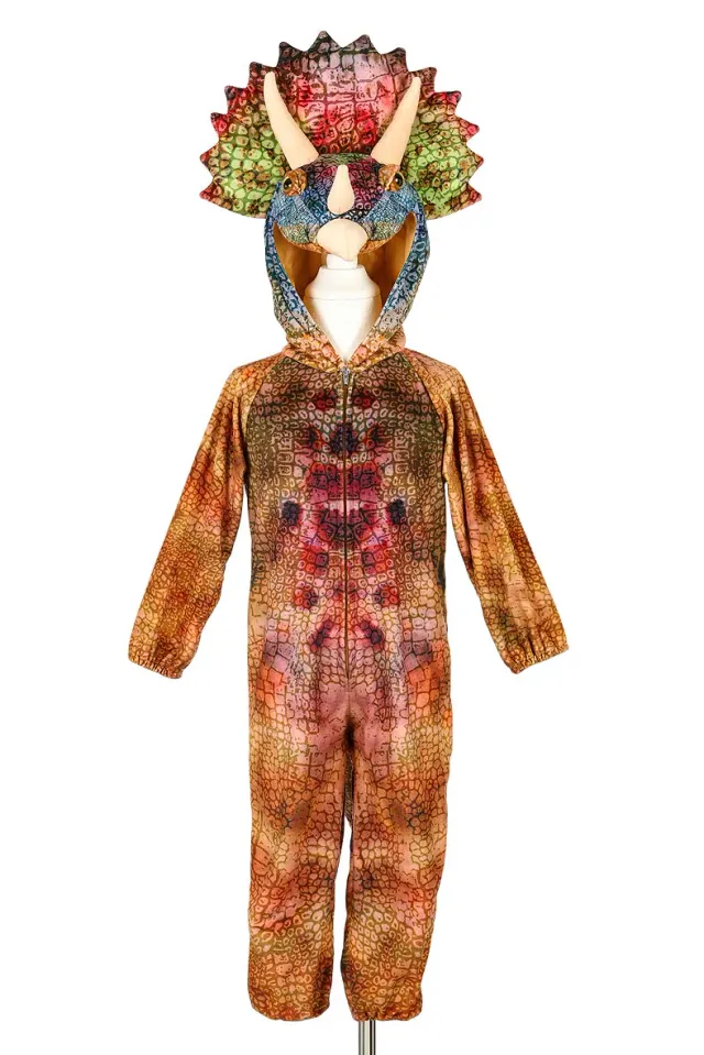 Souza! Triceratops costume da dinosauro