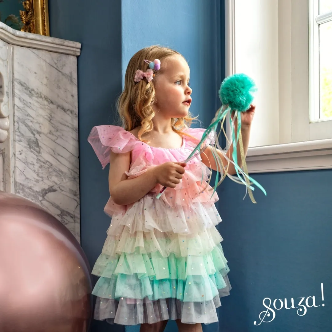 Souza! Fenne vestito principessa multicolore 3-4 anni