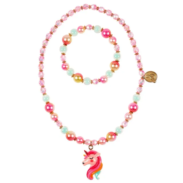 Souza Sloane Unicorn set collana e bracciale unicorno
