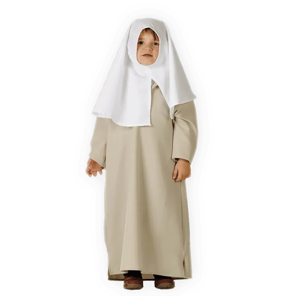 Pretend to Bee Abaya e Hijab costume bambina 2 pezzi riciclato