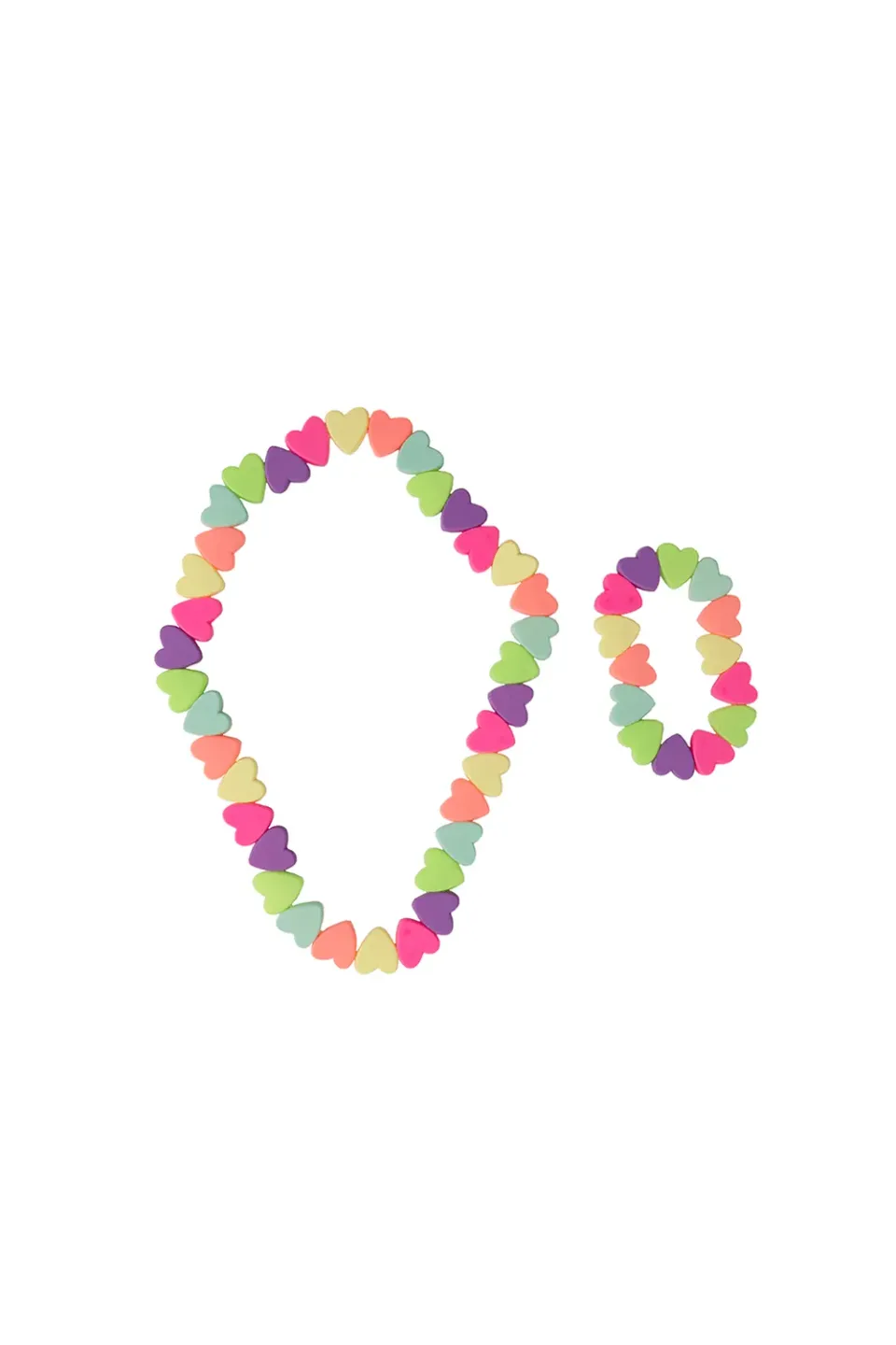 Great Pretenders Sweet Tart set collana bracciale cuori