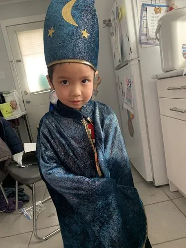 Great Pretenders Starry Night Wizard mantello mago con cappello