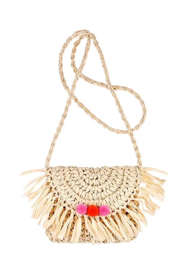 Souza! Akkelyn Pompom borsa bambina naturale 1 pz