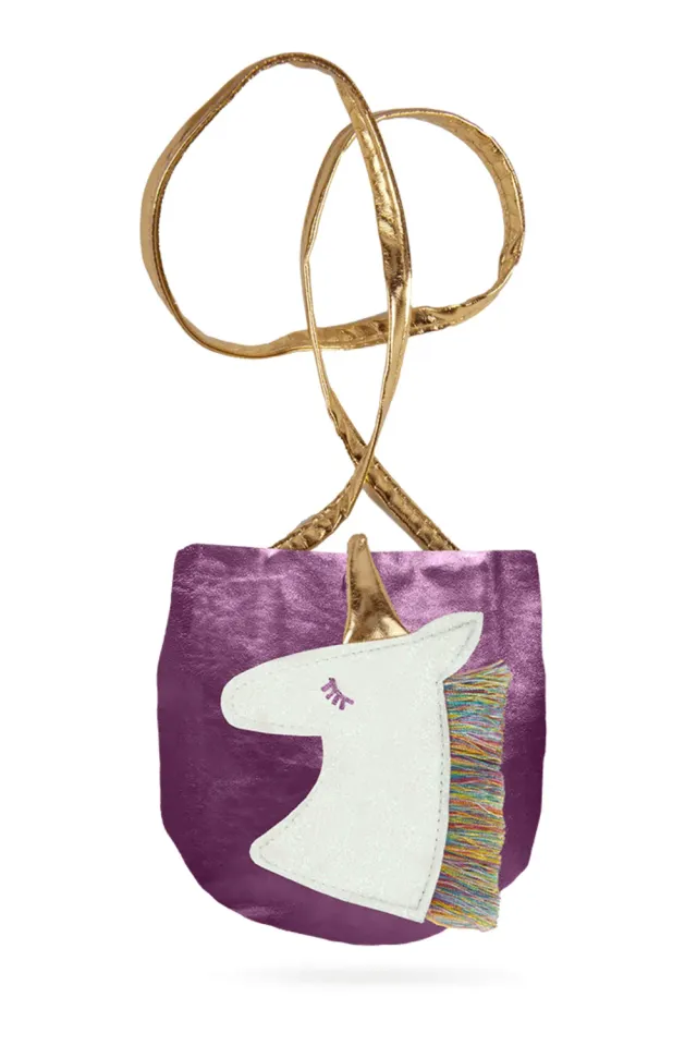 Great Pretenders Fancy Unicorn borsetta rosa unicorno