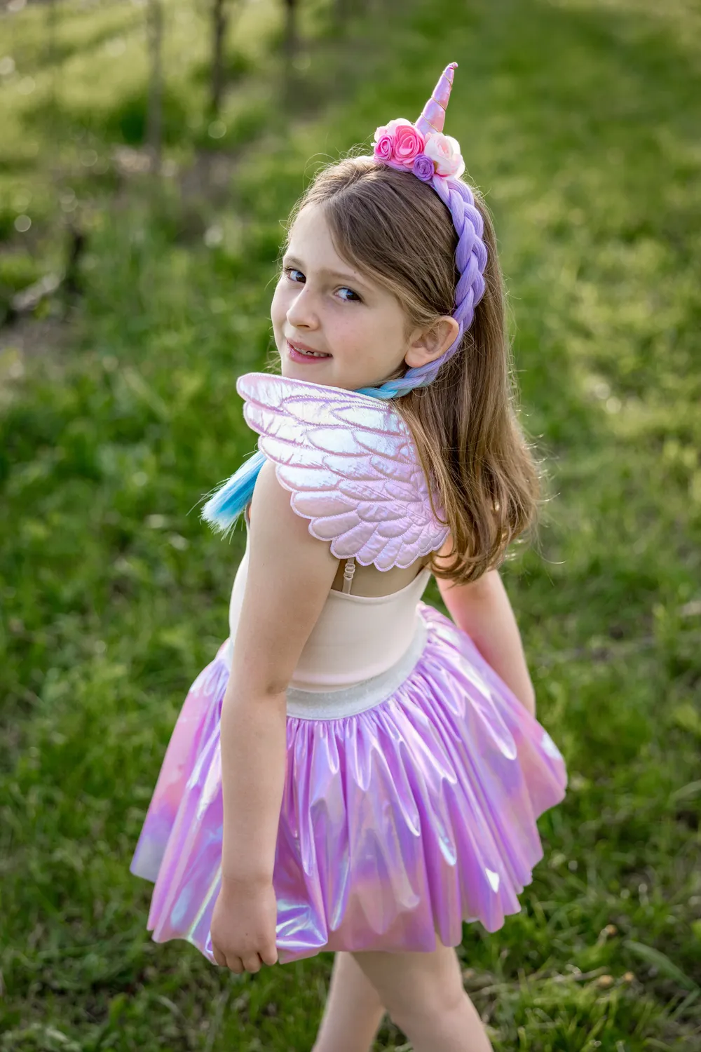 Great Pretenders Unicorn Princess treccia capelli