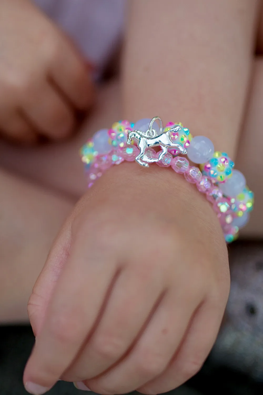 Great Pretenders Sparkle Pony Bracelet braccialetto unicorno