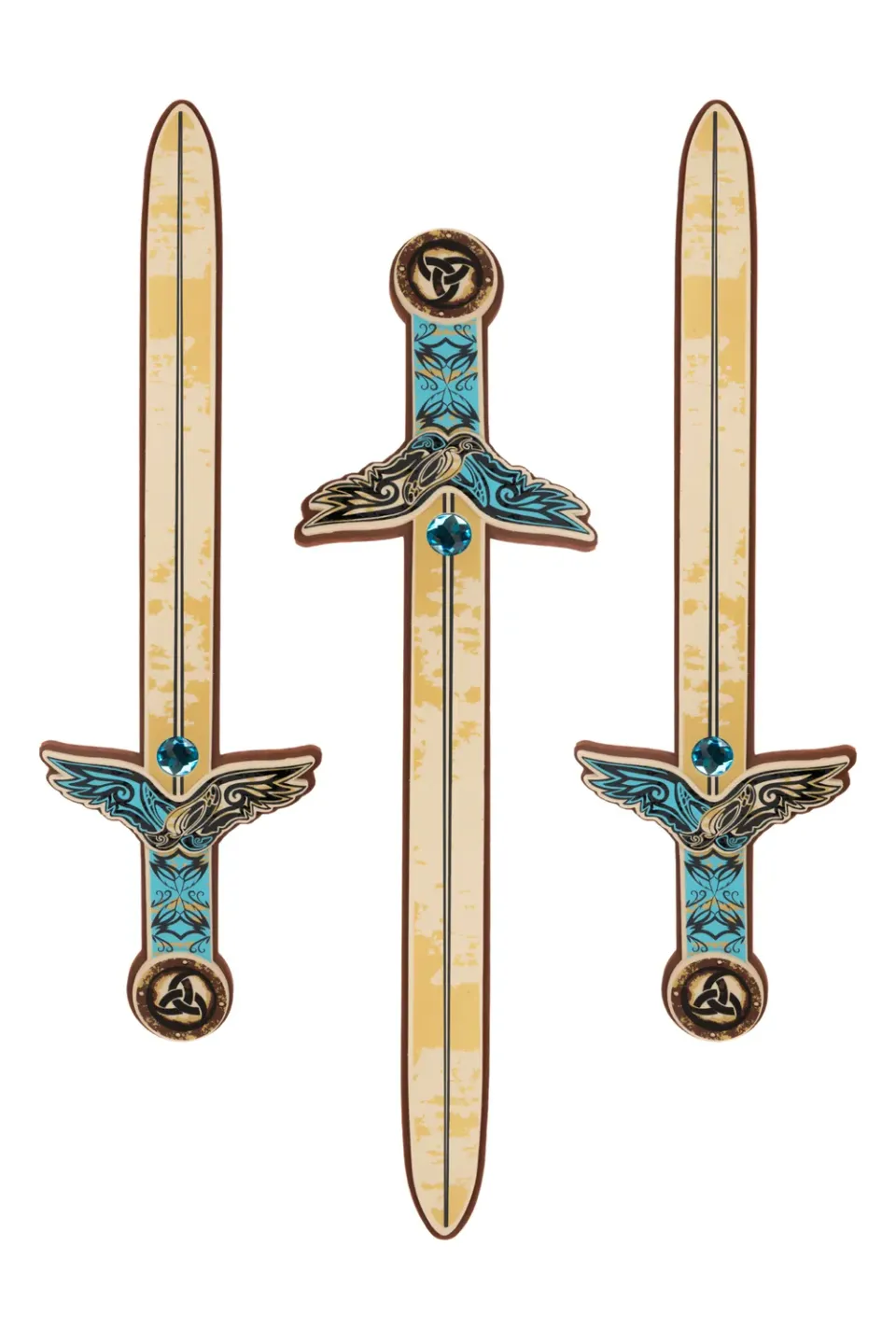 Great Pretenders Viking Set 3 Spade Schiuma EVA