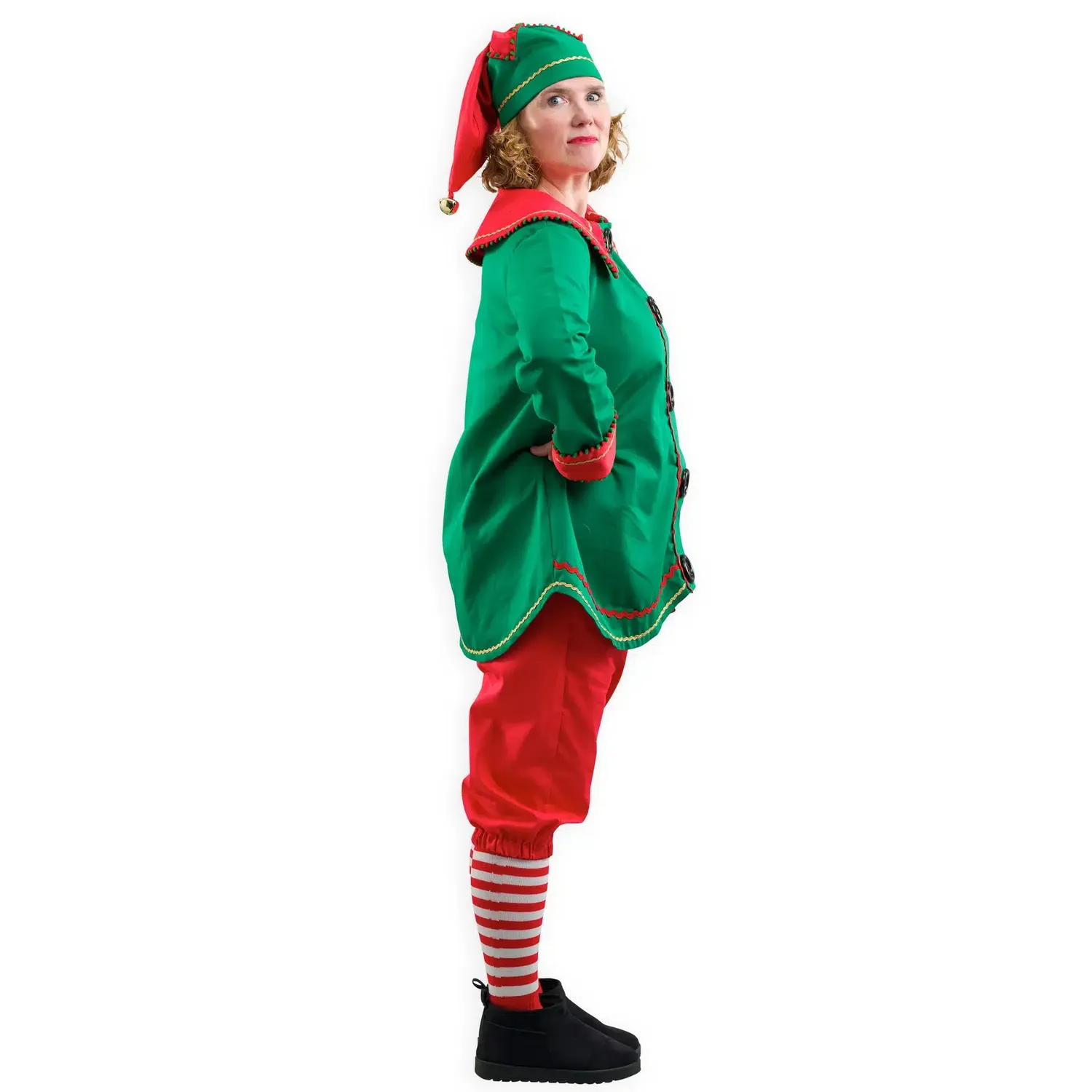 PRETEND TO BEE Costume Elfo Natale adulto giacca cappello