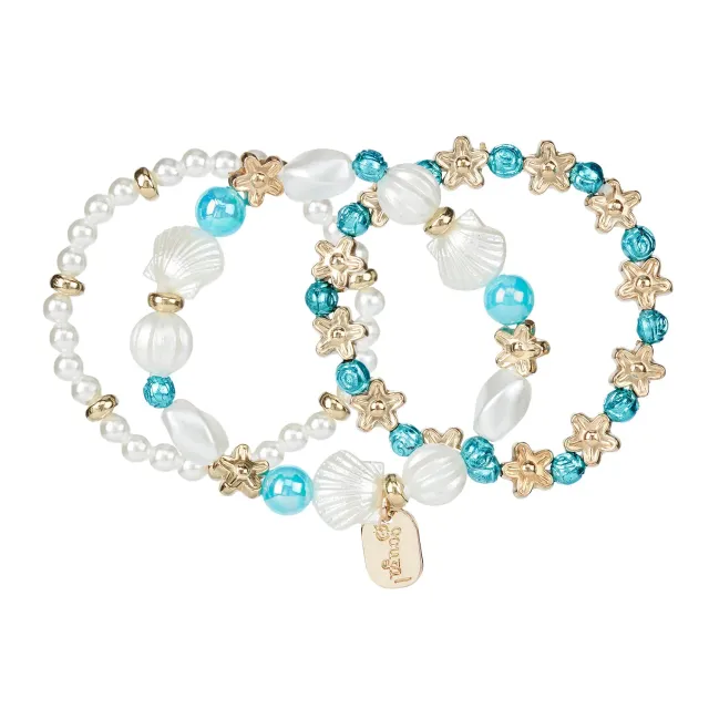 Souza Lina Gold braccialetto bambina 3 pezzi mare