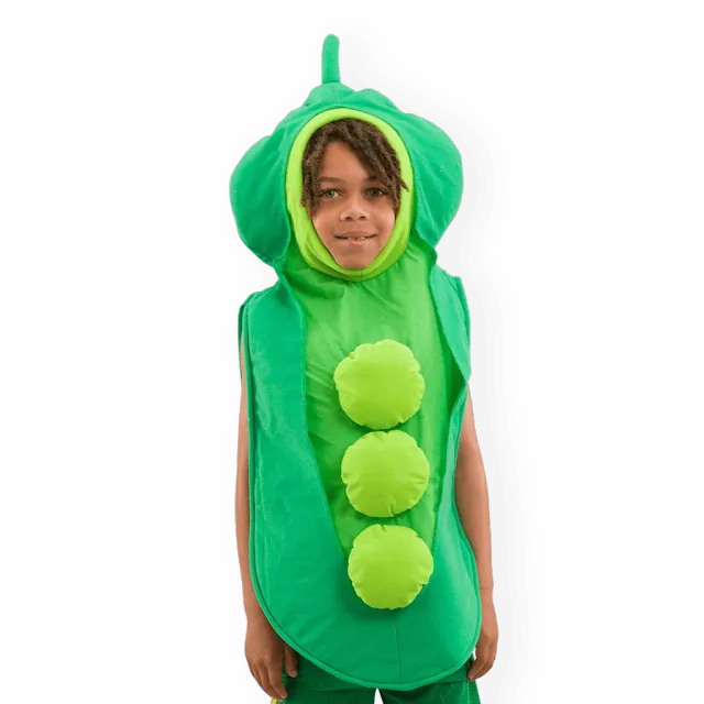 PRETEND TO BEE Peapod costume pisello bambino imbottito