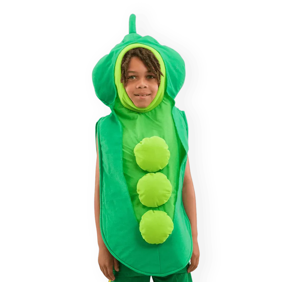 PRETEND TO BEE Peapod costume pisello bambino imbottito