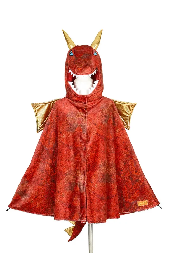 Souza! Red Dragon mantello drago rosso 4-7 anni