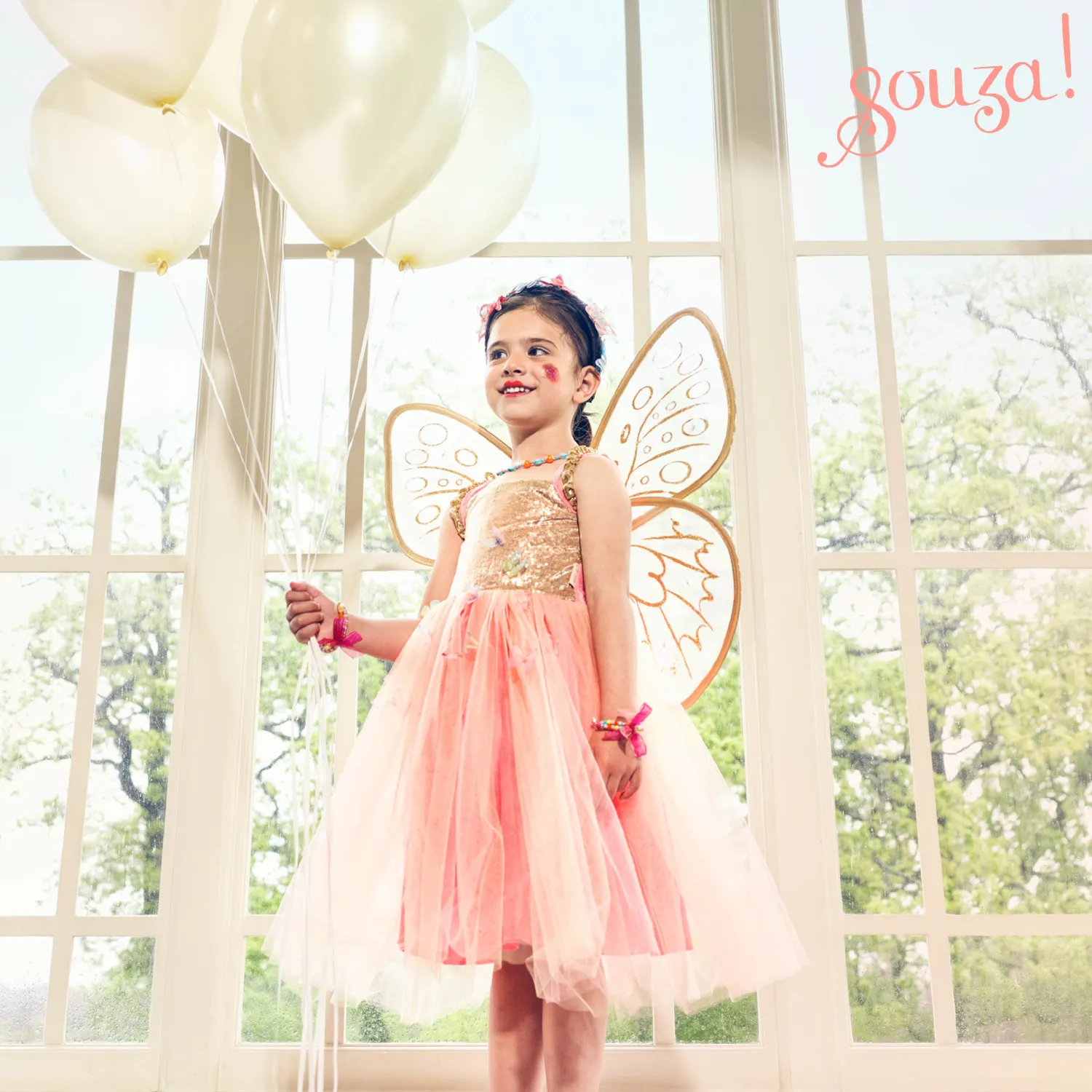 Souza! Joanna costume fata con ali