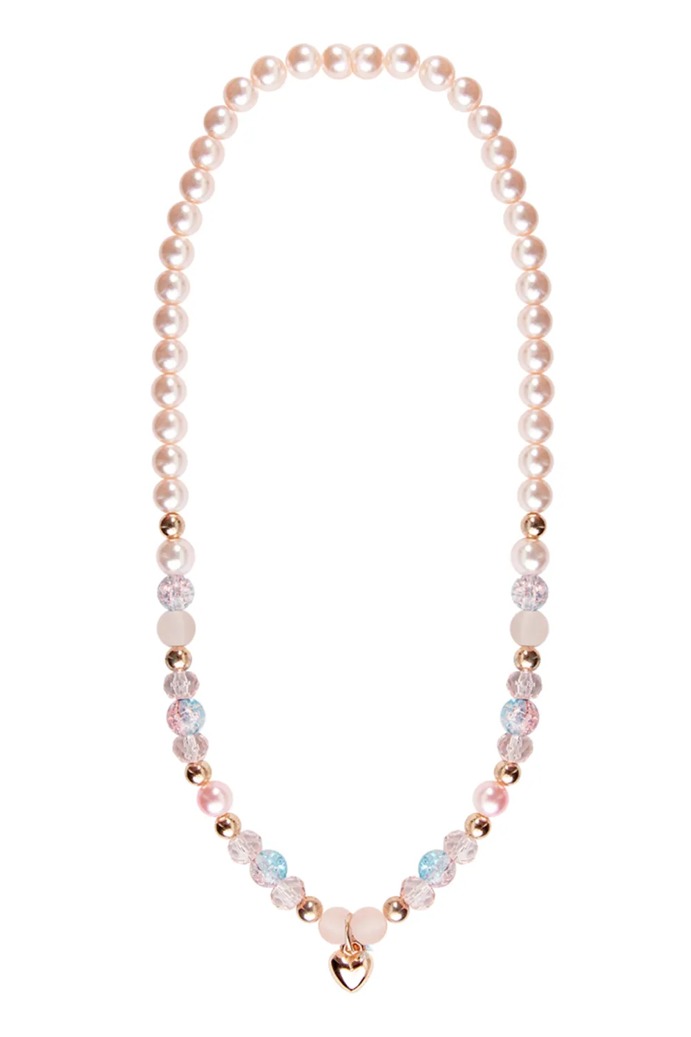 Great Pretenders Boutique Sweet Heart collana cuore rosa
