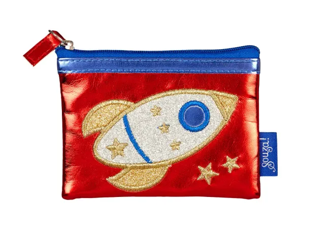 Souza Spaceman portafoglio bambino rosso