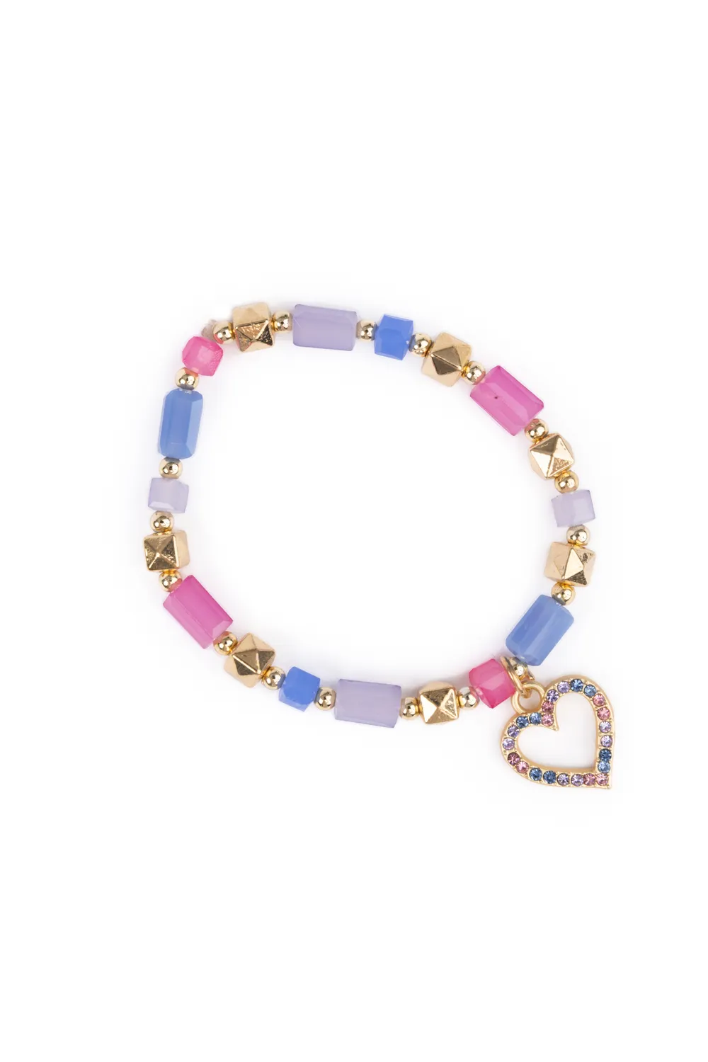 Great Pretenders Boutique Chic Heart of Gold bracciale bimba cuore