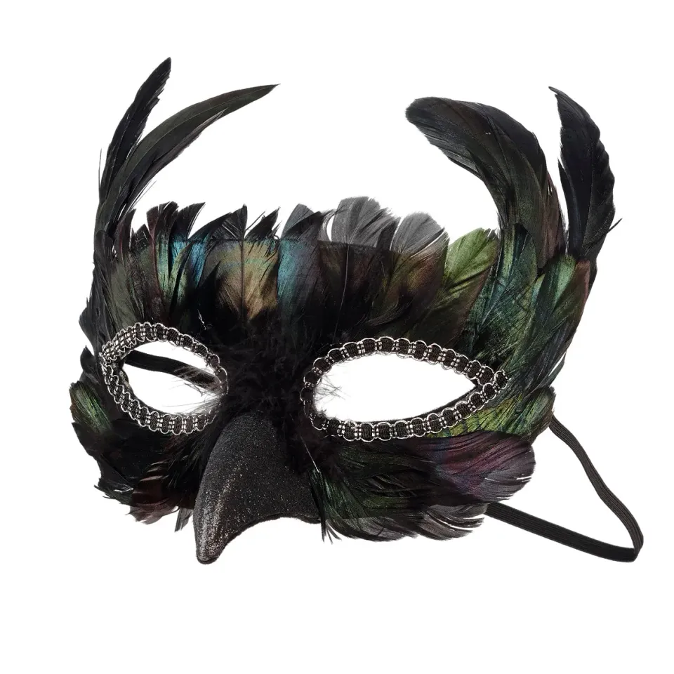 Souza! Crow maschera corvo nera bambino Halloween