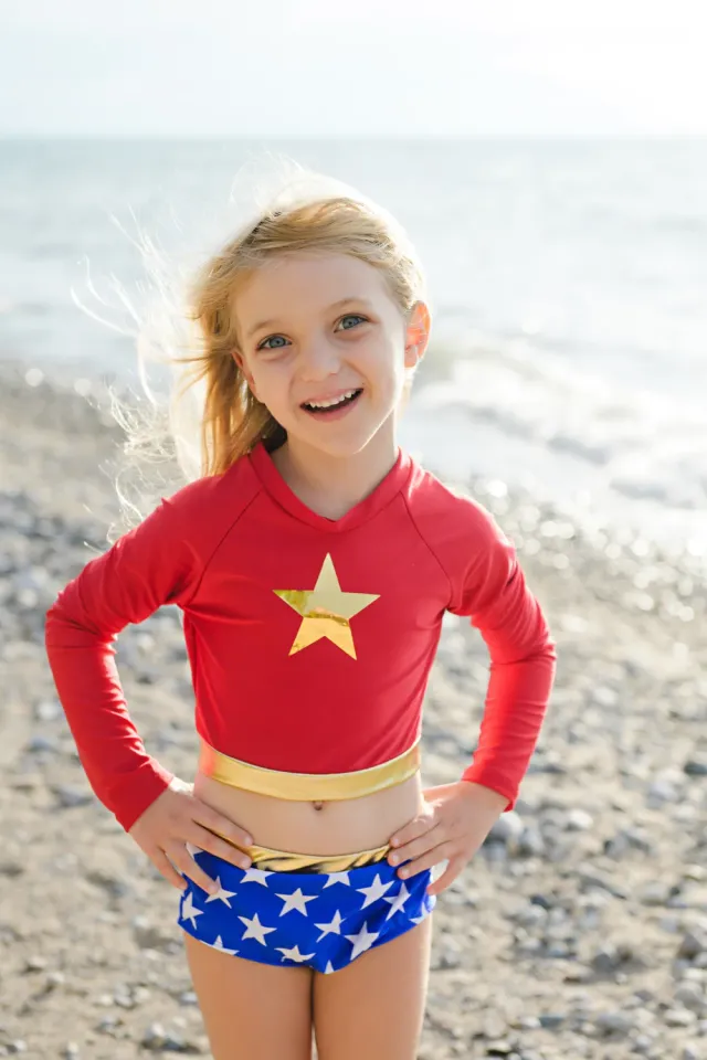 Great Pretenders Girl Power costume mare supereroina 2 pezzi