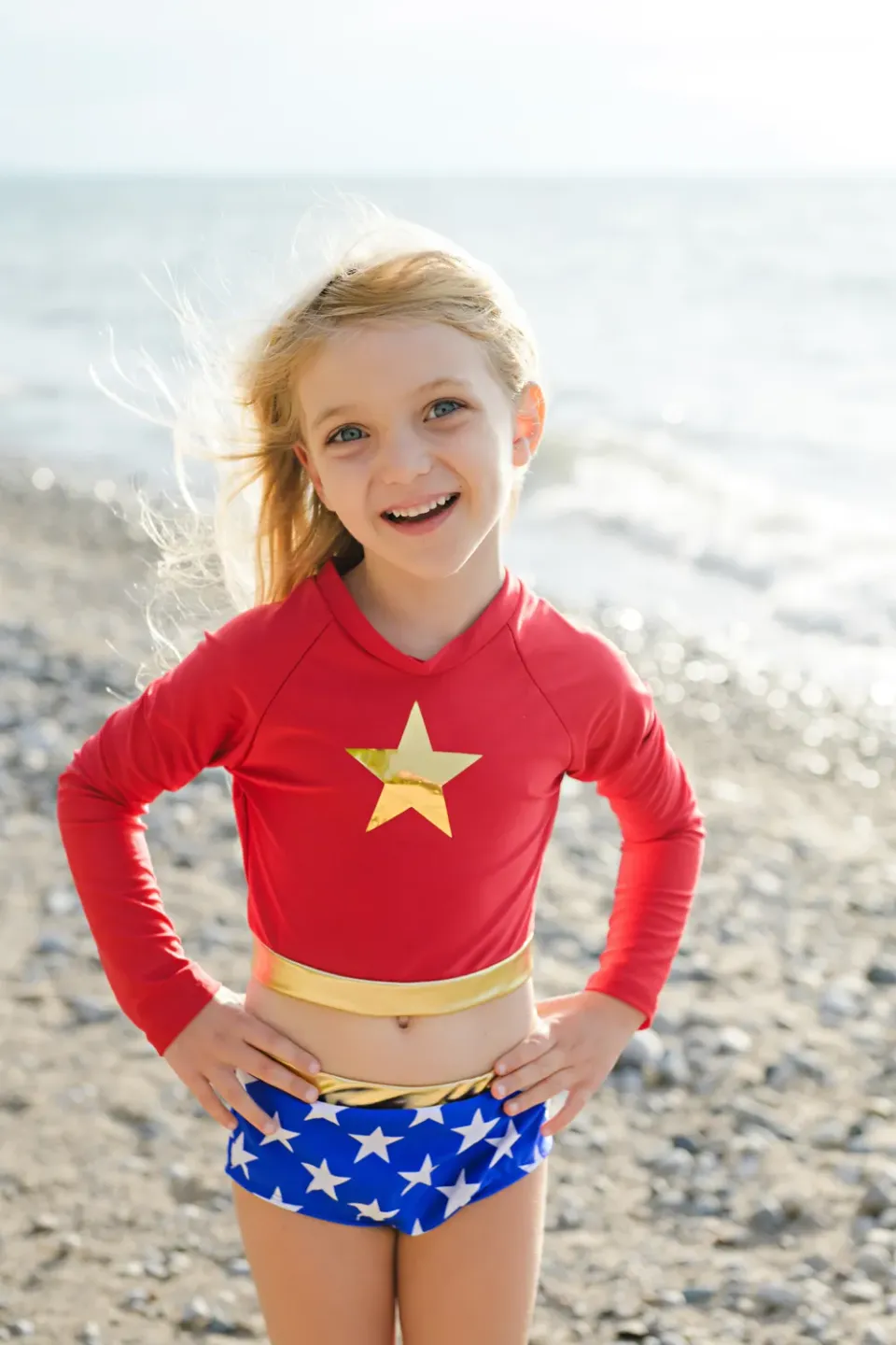 Great Pretenders Girl Power costume mare supereroina 2 pezzi