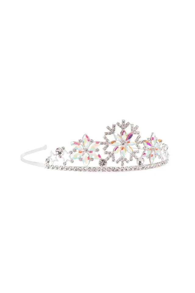 Great Pretenders Boutique Snowflake tiara neve argento