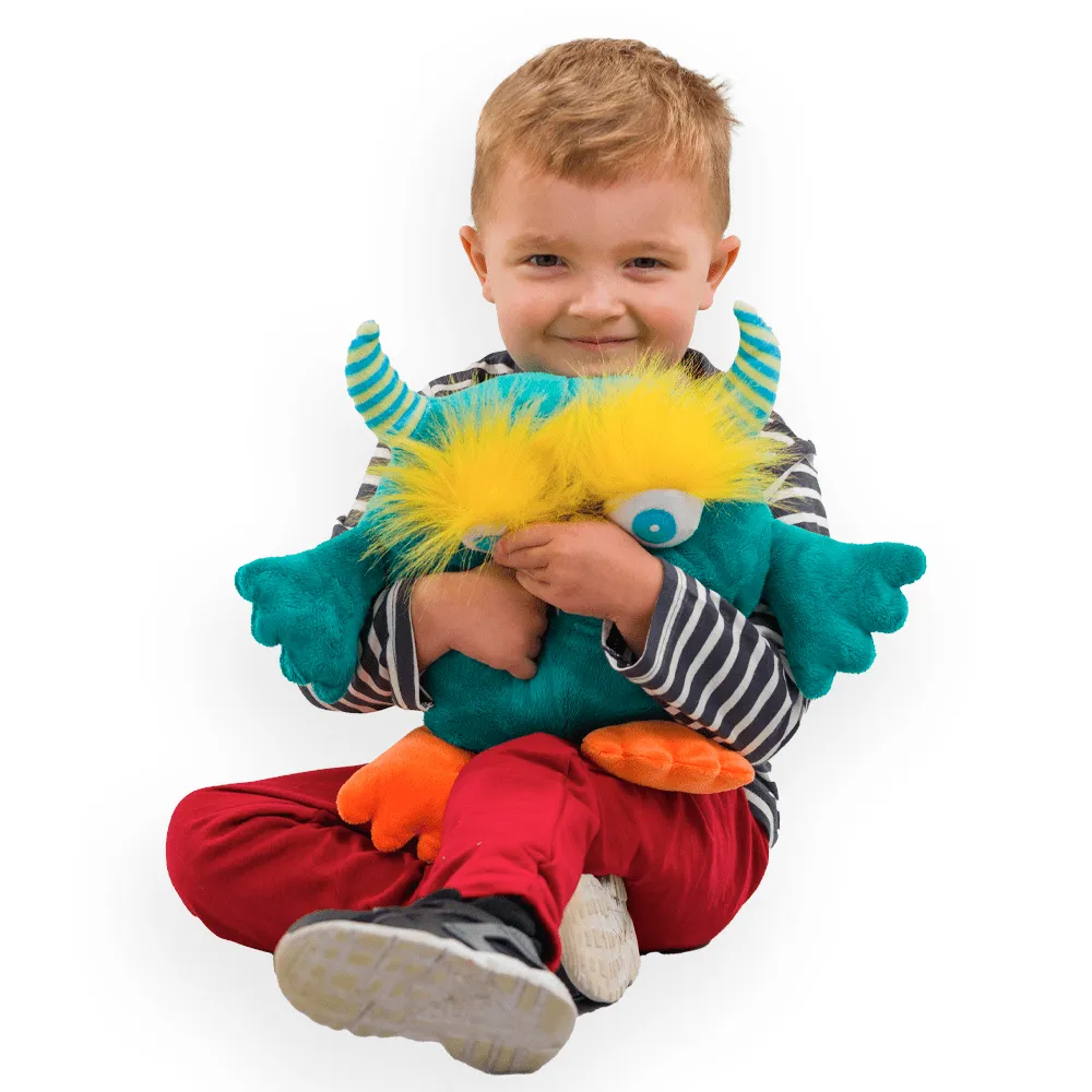 PRETEND TO BEE Worry Monster Plushie peluche mostro delle preoccupazioni