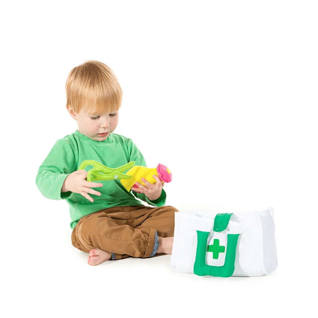 PRETEND TO BEE Set Infermiera bambina borsa 6 pezzi morbidi
