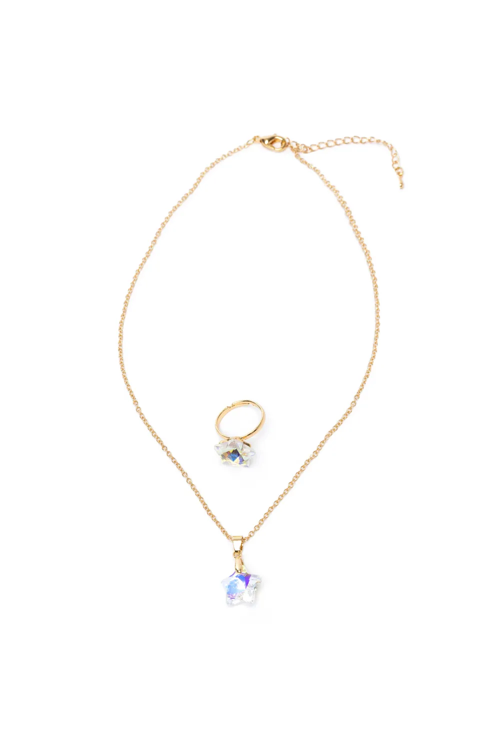 Great Pretenders Boutique Holographic Star set gioielli stella